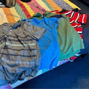 Assorted Men's Shirts Bundle XXL 2XL Lee Sonoma IZOD Tommy Hilfiger